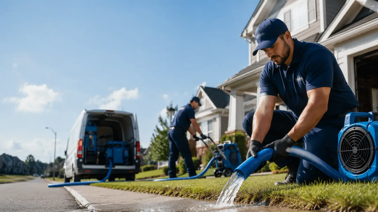 Flood Damage Restoration in Helena, OK